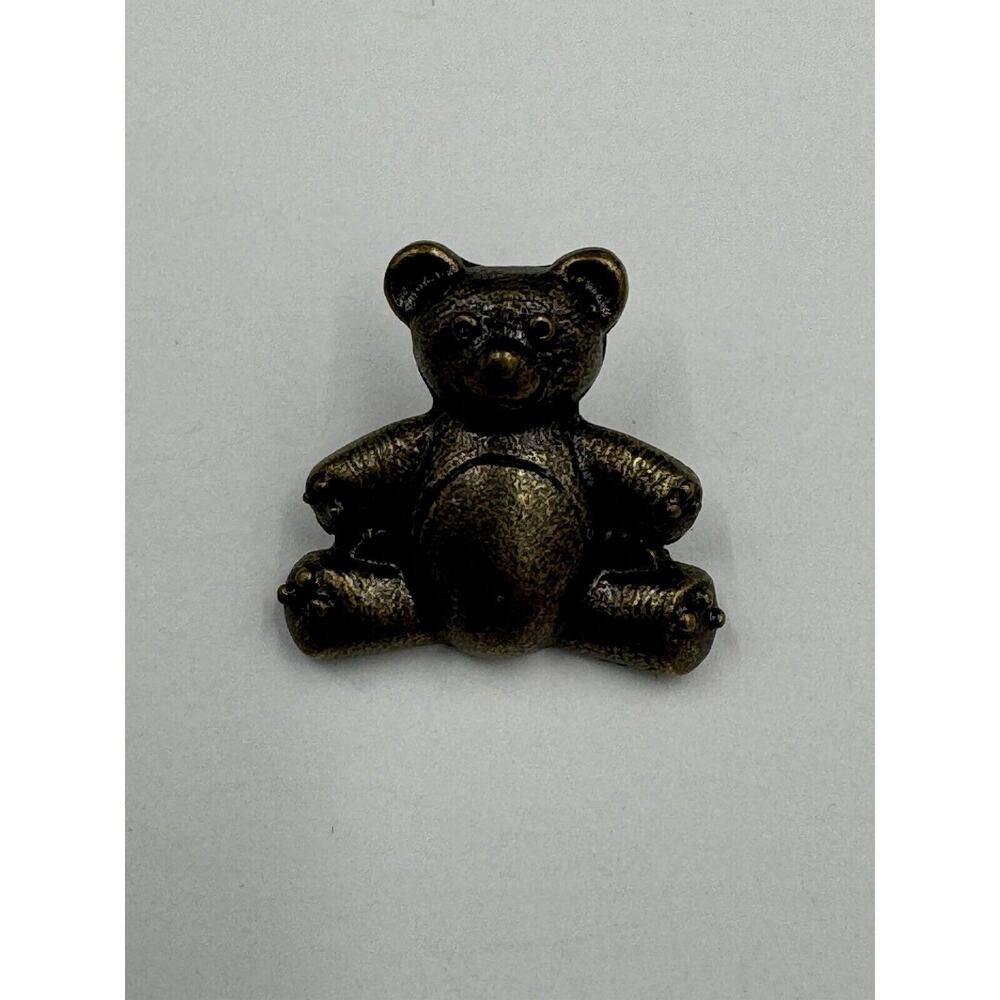 Vintage Miniature Teddy Bear Lapel Pin